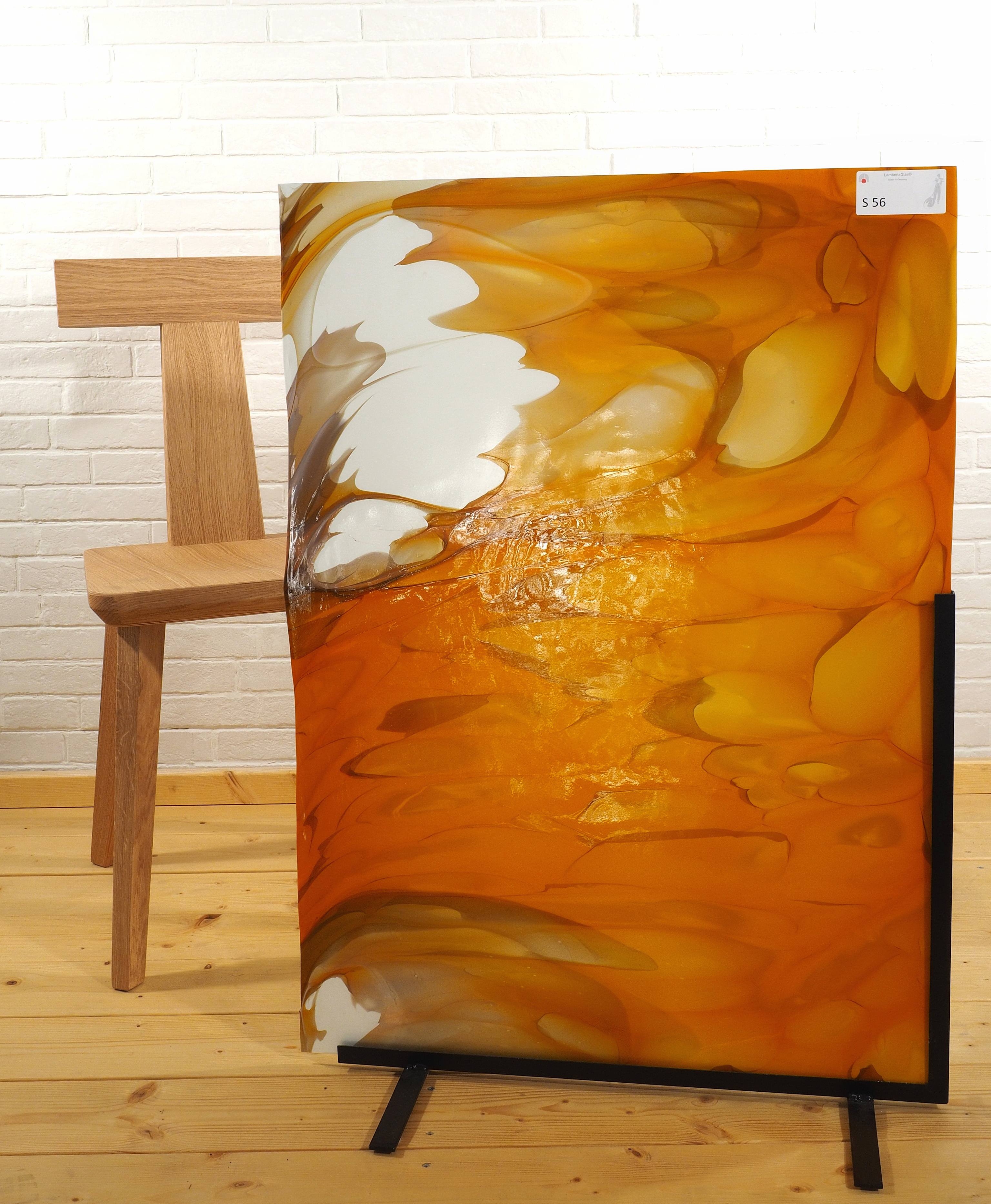 Opakes Streakyglas (mit Milchglasschischt), Bildherkunft Lamberts