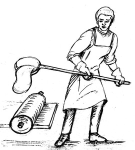 Tischkathedralglas
