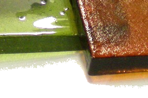 Detail Dallen traditionell - mögliche Oberseite und mögliche Unterseite