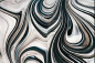Preview: SPECTRUM-Glas in schwarz weissopal,baroque,