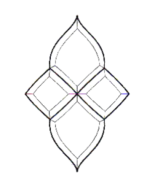 Bevelcluster 4-teilig