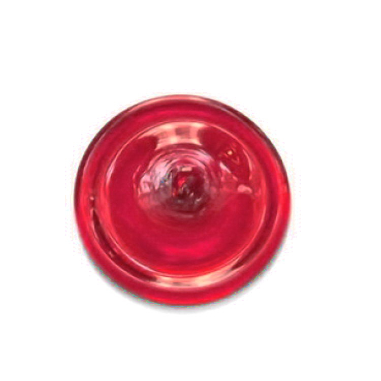 Butze,mundgeblasen,8cm,rot,selenrot,