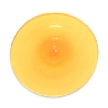Butze 12cm bernsteingelb