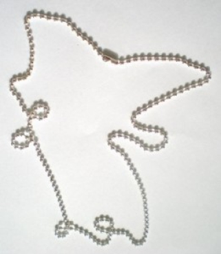 Silberkugelkette 3mm