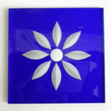 Friesecke blau Stern-Blume