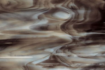 Bullseye  2107  weiß marmoriert mit dunkelbraun