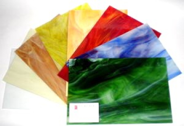 Glaspaket Tiffanyglas