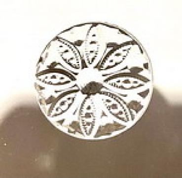 Glasblütenstein 22mm - farblos