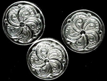 35mm, glasstein farblos,