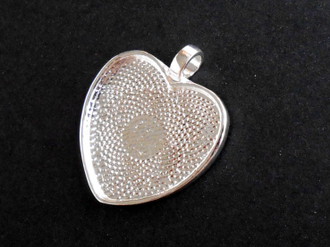 Kessel für herzförmige Cabochons