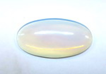 Muggel 36x19mmm weißopalis