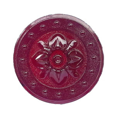 rosette 4-Blatt rot 70mm,