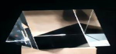 Glasprisma 150x70mm