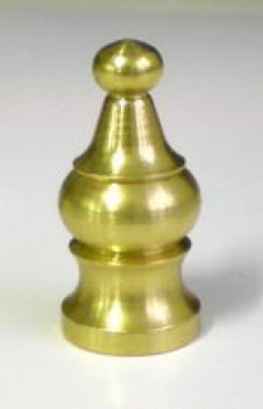 Lampenendknopf Pagode Messingdrehteil