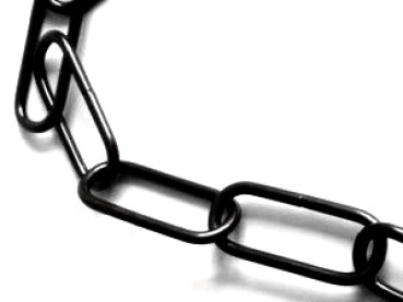 Lampenkette schwarz