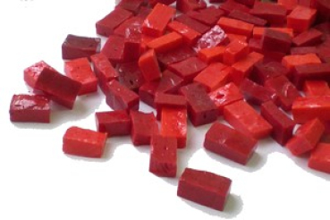 Smalten Mischung rot -Töne