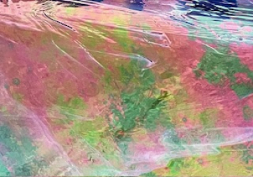 irisierendes Glas, Aufsicht