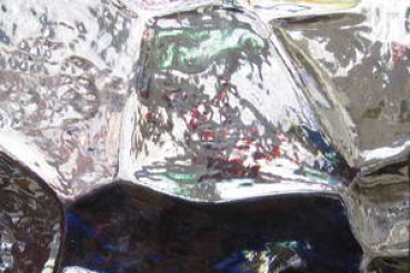 Ornamentglas Flämsch im Durchlicht