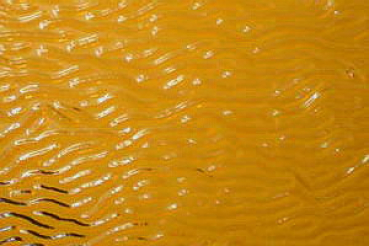rippelglas,bernstein-gelb,