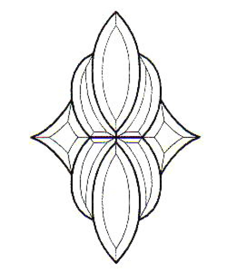 Bevelcluster 8-teilig