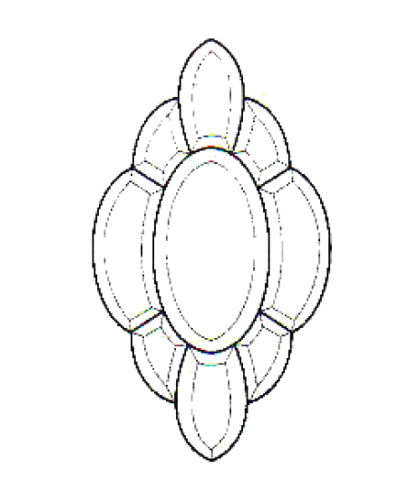 Bevelcluster 9-teilig