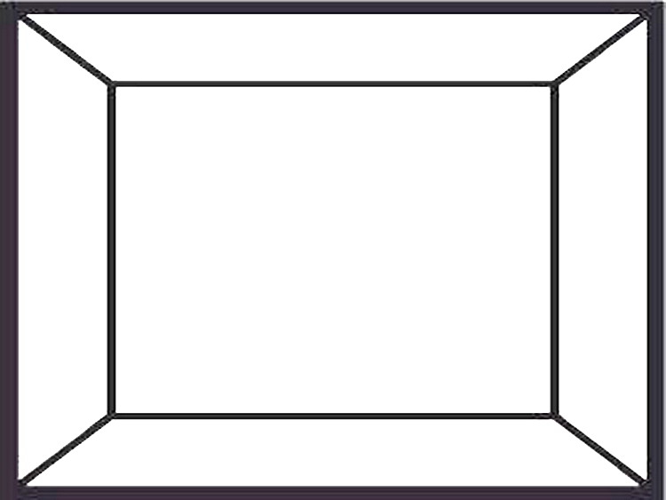 bevel 3"x4"