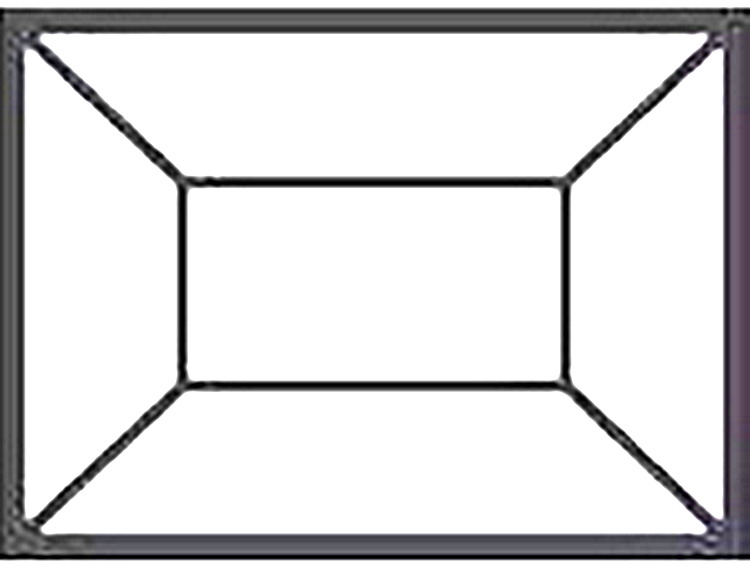 Bevel 1,5" x 2"