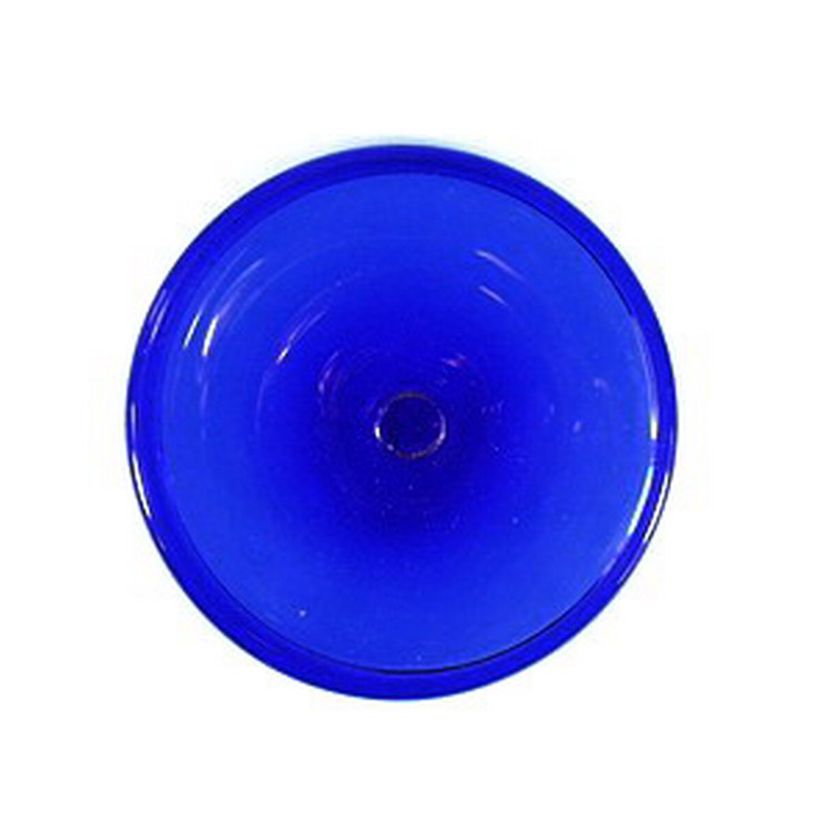 Butze 6cm, mundgeblasen, kobaltblau