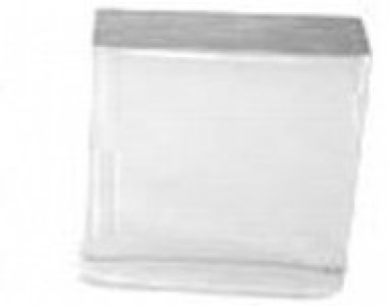 Glasdalle klar 9x9cm