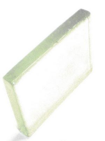 Glasdalle farblos