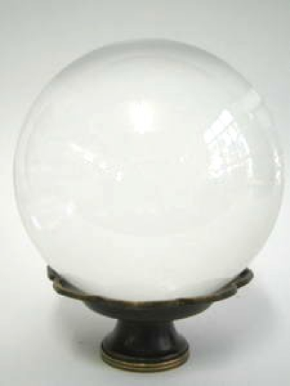 Kupferfuß mit schöner Patina