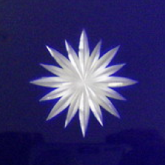 Friesecke Sternreplik blau