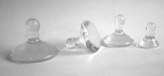 Glasläuferseie FLACH, links im Bild