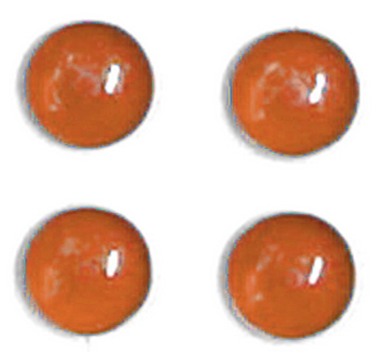 Muggel amber - 24mm