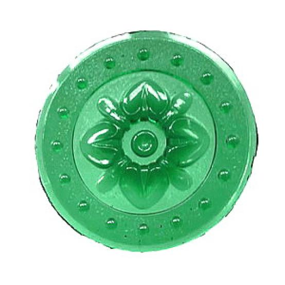 rosette 4-Blatt bläulichgruen 70mm,