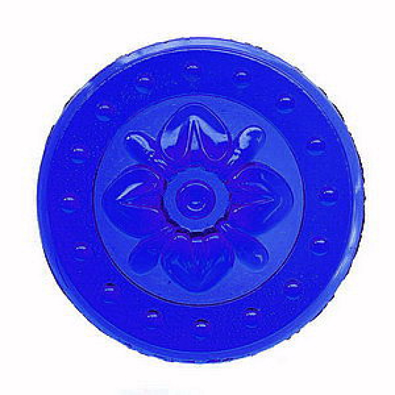 rosette 4-Blatt kobaltblau 70mm,