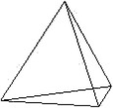 3-Seiten-Pyramide 70mm