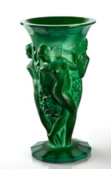 Vase grosse Weinlese jadeglas