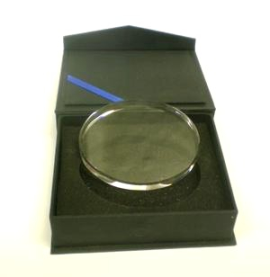 Ovalglasplatte 100x80mm