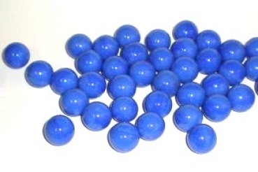 Glasmurmel 16mm blau