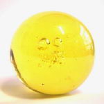 Glaskugel 50mm gelb