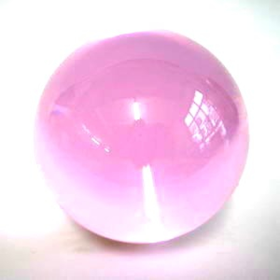 Kristallglaskugel 110mm pink