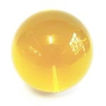 Glaskugel 100mm gelb