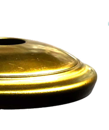 Lampenkappe, ca. 4,2 cm  CLASSIQUE, Messing