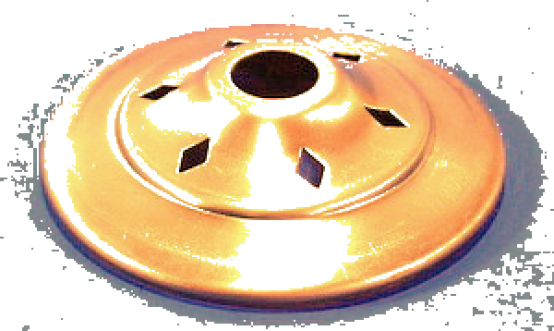 Lampenkappe 3,9cm,  mit Rauten