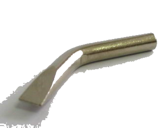 Lötspitze 6,3mm abgewinkelt