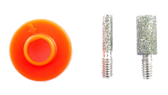 3mm und 6mm Schleifdorne von Techniglass