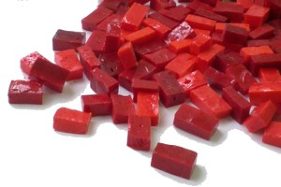 Smalten Mischung rot -Töne