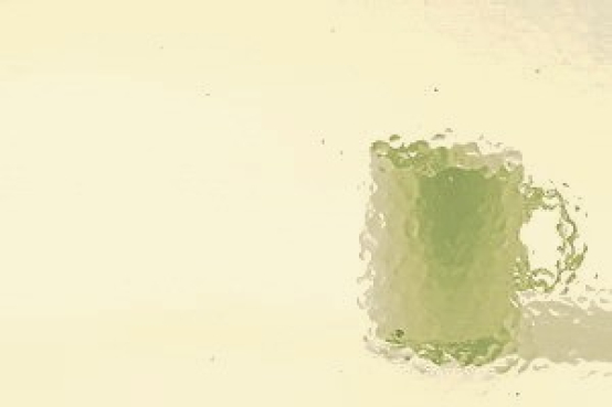 blassbernstein corella Ornamentglas,