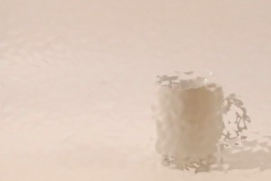 568,English Muffle Ornamentglas Champagne